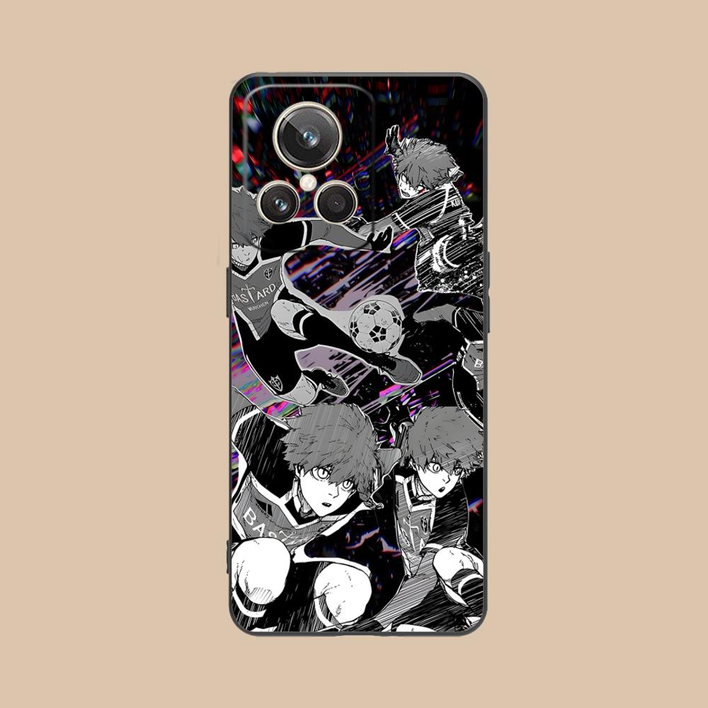 Blue Lock Ranze Kurona Matte TPU Mobile Phone Case for Realme GT 8 Neo Pro C75 73 71 C67 65 C55 53 C35 31 C20 15 Colorful Cover