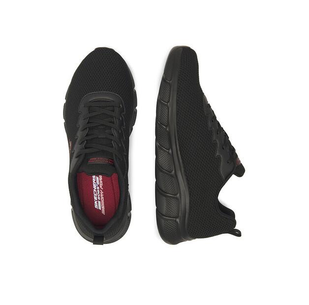 Мужские кроссовки Skechers Bobs b flex 118106 bbk чёрные