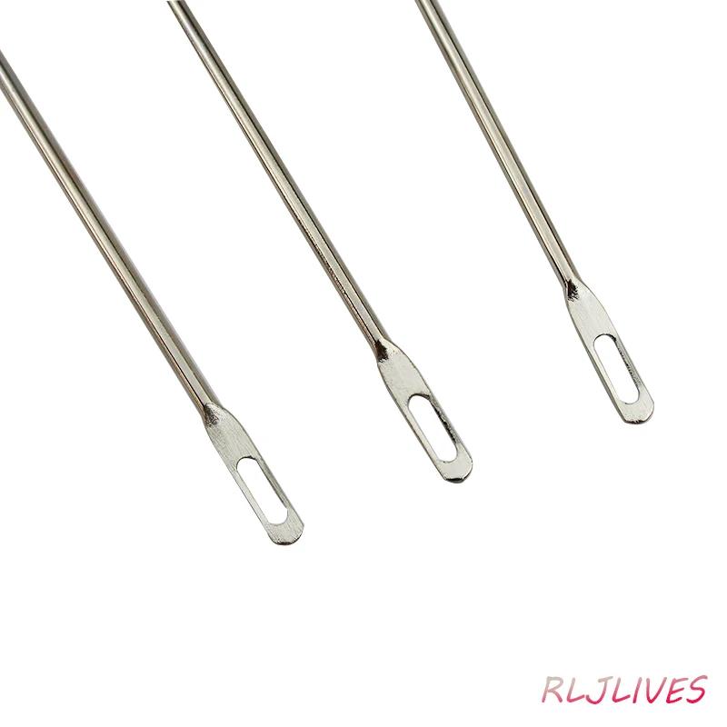 1/3Pcs Elastic Cord Rope Threader Large Hole Threading Needle Flexible Drawstring Thread Needles Pant Clothing Threading Tools