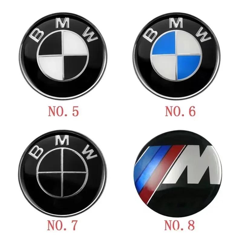 45mm Niebiesko-Czarny Węglowy Logotyp BMW Naklejka na Emblemat Kierownicy Samochodowej Do BMW E39 E46 E60 E90 E30 E36 E87 E91 E92 F10 F20 F30 X1 X3