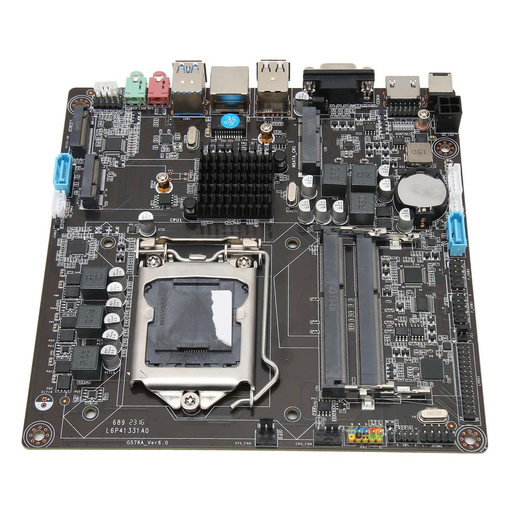 H81 Mini ITX Motherboard LGA 1150 Slot Dual Channel DDR3 Support for Core I3 I5 I7 4th 5th