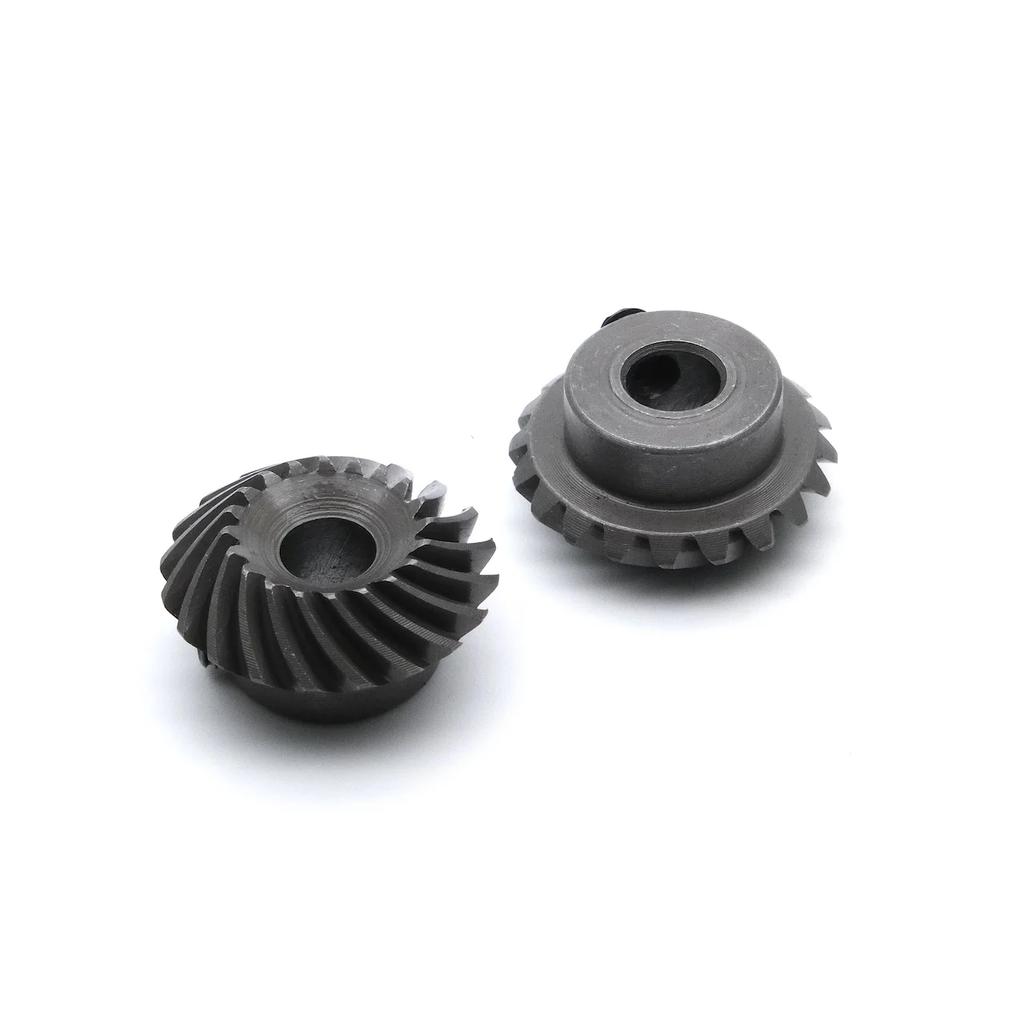 1:1 Spiral Helical Bevel Gear 1M 20T 6/8/10mm Car Model Differential DIY Steel Gear 90 Degree Installation