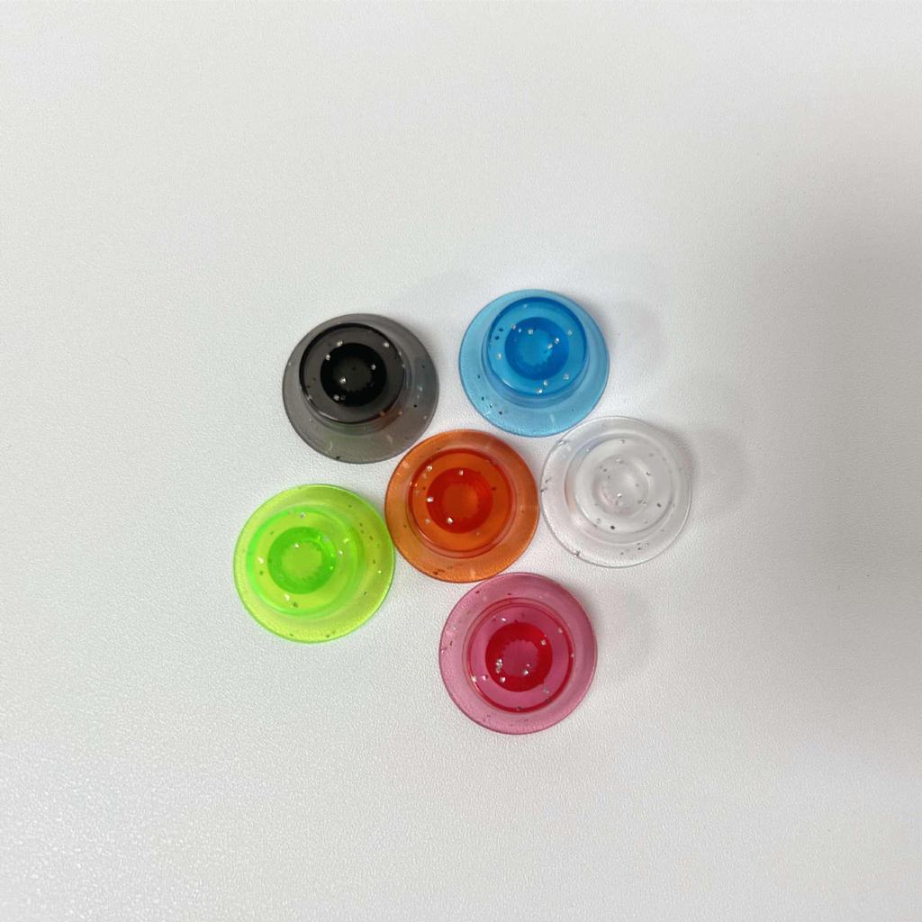 Transparent Barrel-Shaped Electric Guitar Volume and Tone Knob for Bass