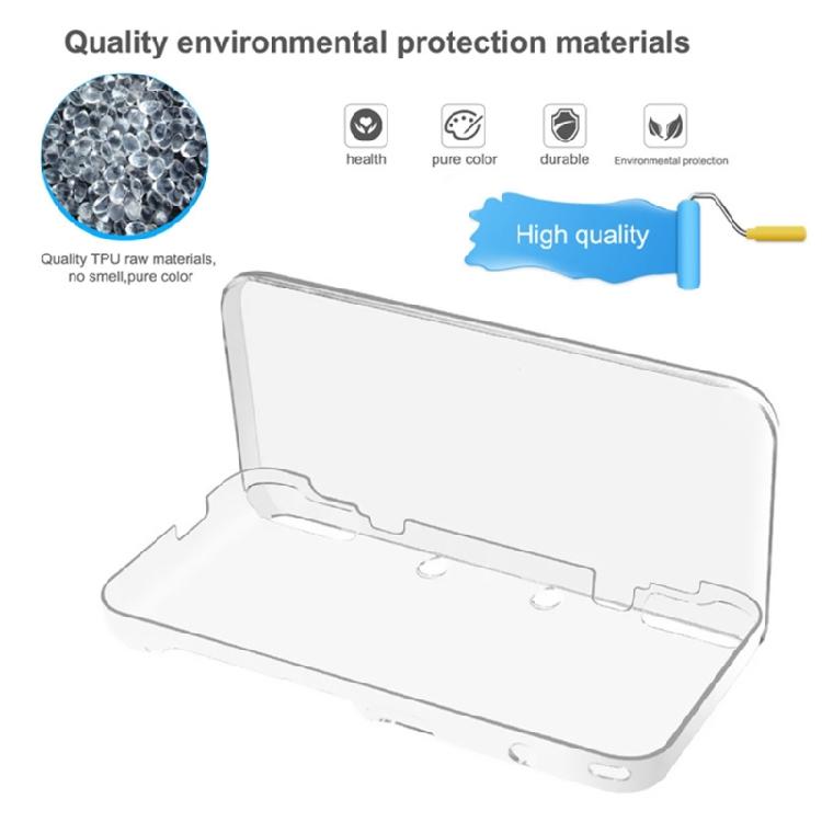 Anti-fall Transparent Gaming PC Case Protections Shell for New 2DS XL LL Console