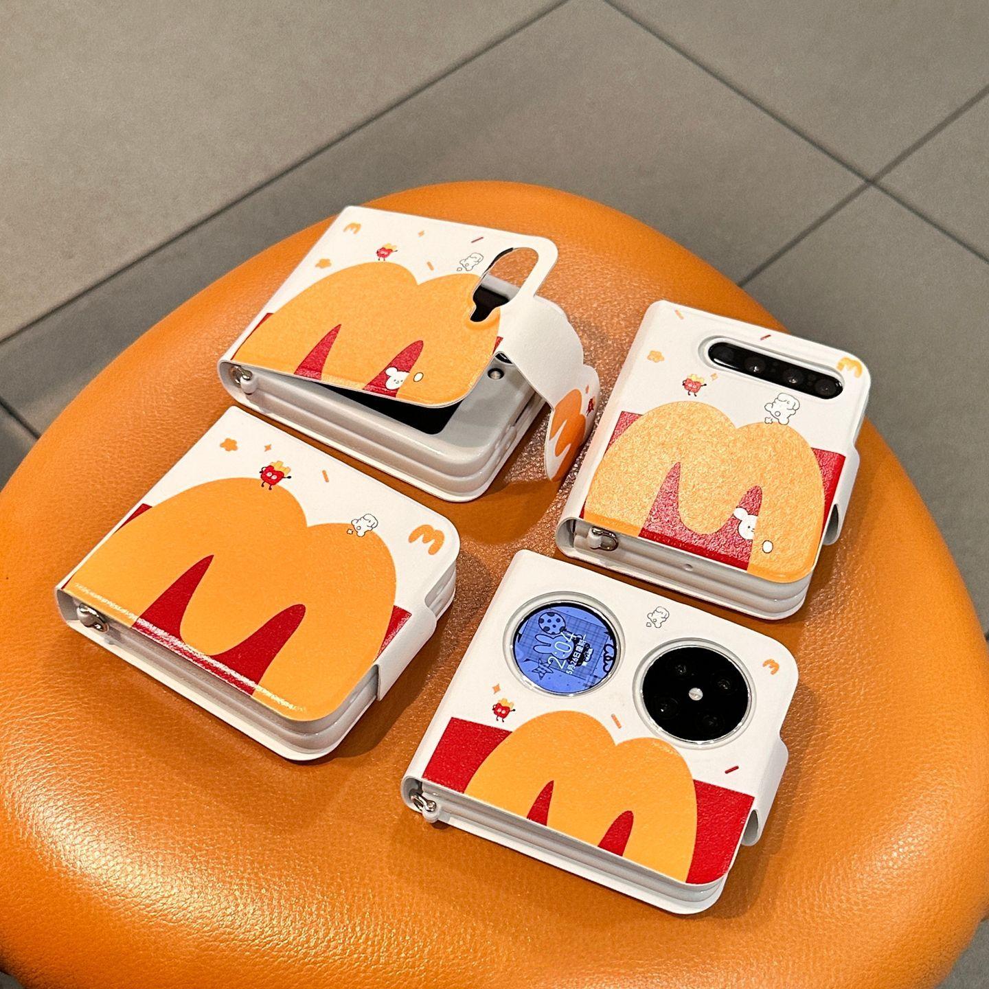 

Коричневый щенок Складной экран Чехол-книжка Для Samsung Galaxy Z Flip 6 5 flip Кожаный чехол Милый мультяшный Противоударный чехол For Samsung Galaxy ZFlip5