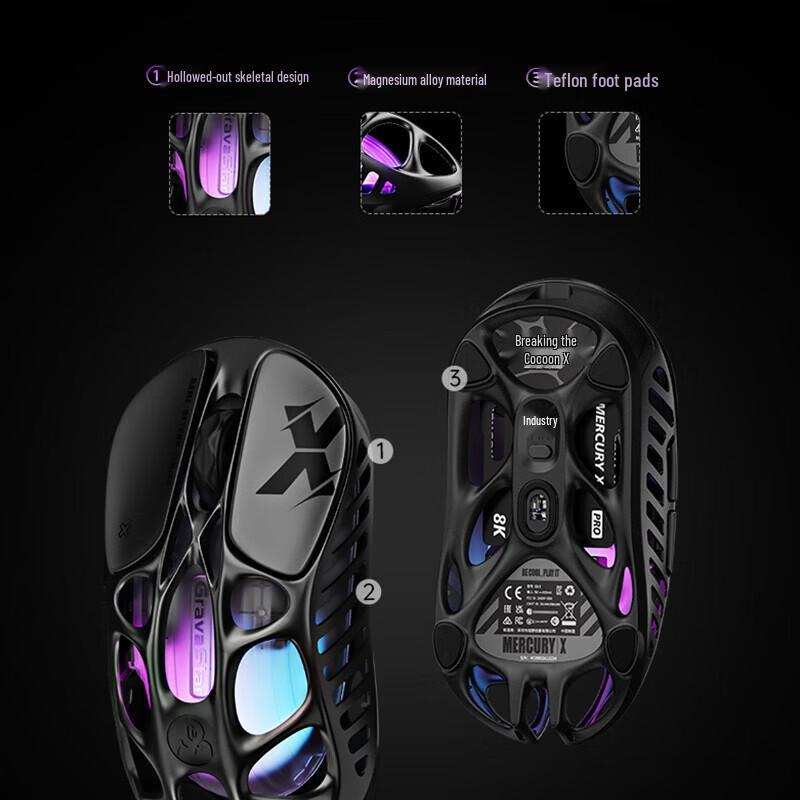 GravaStar P9 Pro Wireless Gaming Mouse