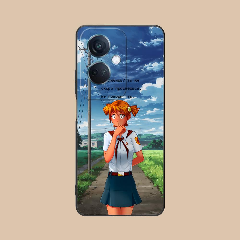 Everlasting Summer Alisa Matte TPU Mobile Phone Case for OPPO Reno 14 13 12 11 10 9 8 7 6 5 F T Pro 5G Colorful Printing Cover