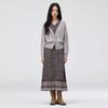 Thursday Island V Neck Cable Knit Cardigan T262mcd134w