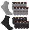 Men's Domestic Plain Short & Mid-Length Socks (Select 1 of 10 Pairs) Casual Socks Four Seasons