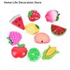 10 Stück Niedliche Kühlschrankmagnete für Cartoon-Fruchtmagnete für Kühlschrankdekoration Lustige Erdbeer-, Wassermelonendesigns für DIY-Kinderspielzeug