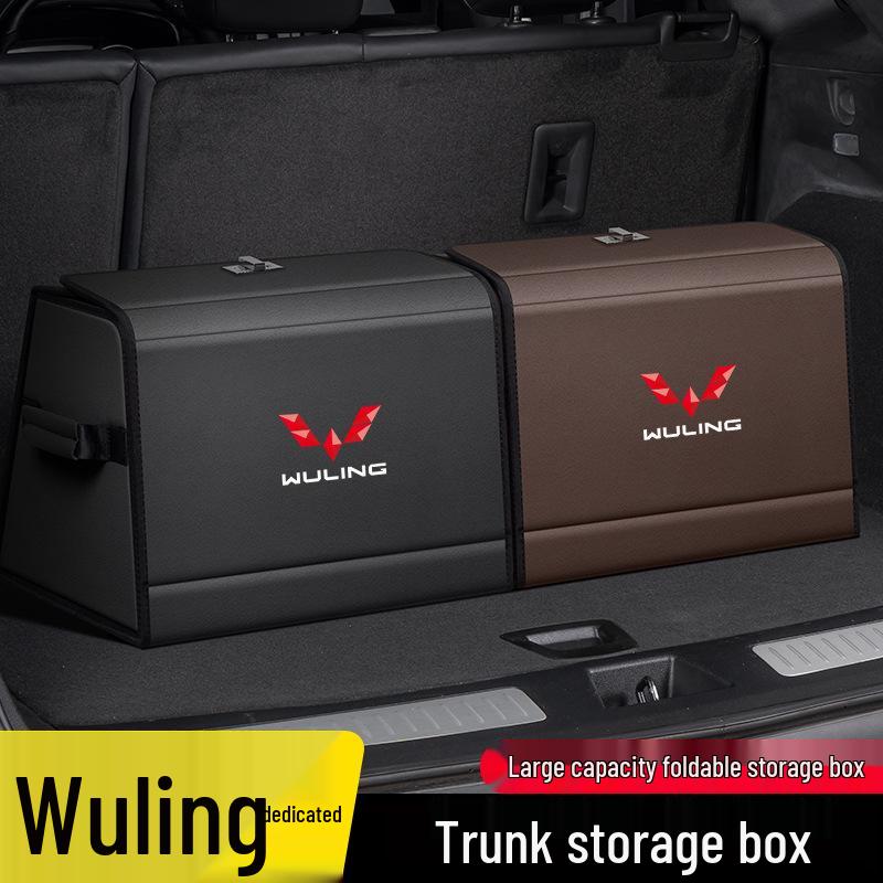 Compatible Storage Box for Wuling Hongguang, Rongguang, Kaijie, Xingchen, Xingchi, Bingguo Car Trunks