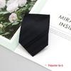 2024 Men's Jacquard Polyester Silk Tie - Floral and Stripe Design