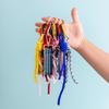 Woven Nylon Cord Phone Chain Elegant Key Bracelet for Stylish Women Braided Hanging Rope Handmade Bag Charm Accessory