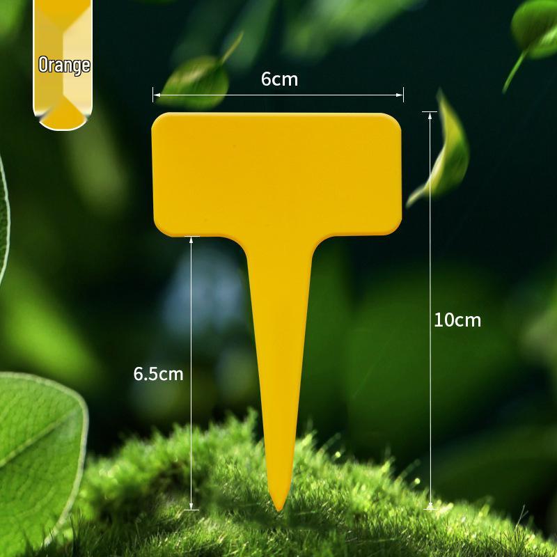 Colorful Writable Garden Plant Tags for Succulents and Flowers