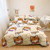 Thickened Brushed Four-piece Bed Sheet and Quilt Cover Three-piece Set Four-season Autumn and Winter Bedding Duvet Cover