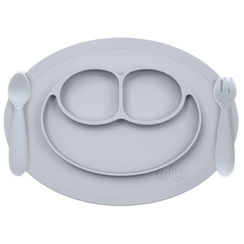 

детская детская посуда для кормления вилка для микроволновки посудомоечной машины силиконовая Неопрокидывающаяся посуда, еда, набор, [ezpz peasy] набор, ложка, набор, младенец,