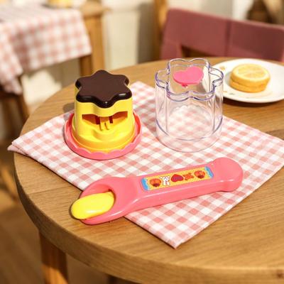 Simulated Pudding Feeding Toy with Retractable Spoon Pretend Play Role-Playing Plush Toy Baby Doll Feeding Interactive Toy Easter Basket Stuffers