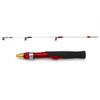 2 piece Fishing Rod Combo Spinning Fishing Soft Handle Ice Winter Fishing Rod Carbon Fiber Mini Fishing Rod Tackle
