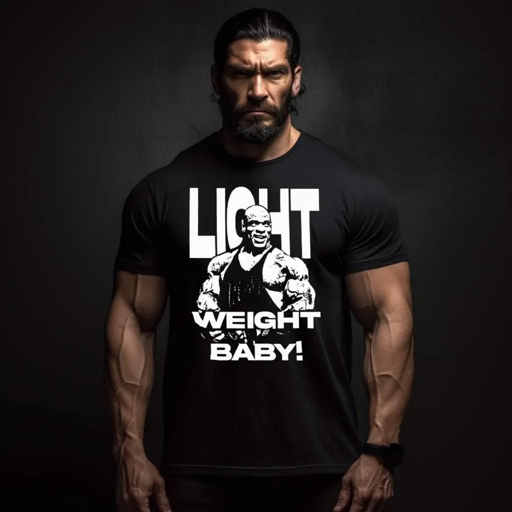 Muscular Man Pure Cotton TShirt Casual Athletic Style Black for Men Fitness Muscle Workout Black Cotton T Shirt Graphic Tee