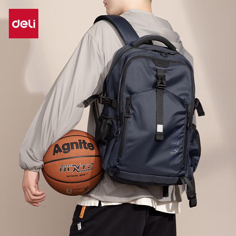 Deli Reflective Basketball Backpack with Independent Compartment