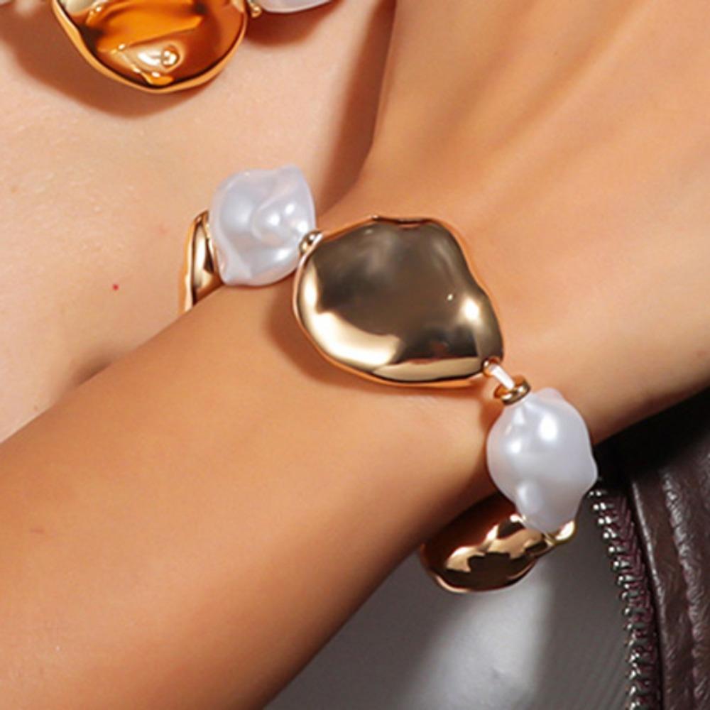 Exaggerated Bracelet Bracelet Elastic Gold Bracelet