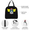 Custom Robo Grendizers Insulated Lunch Tote Bag for Women Men Anime Portable Cooler Thermal Bento Box Outdoor Camping Travel
