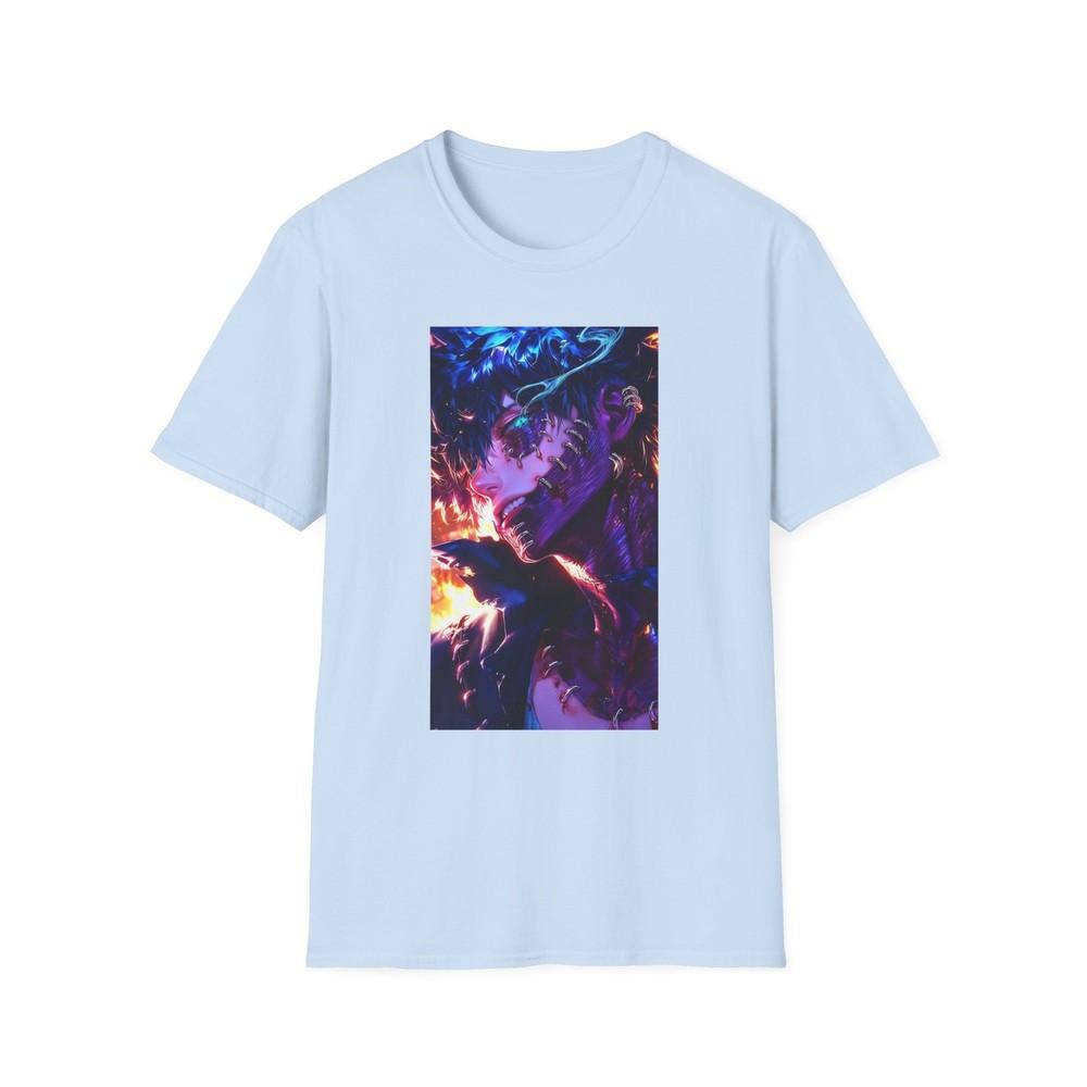 Anime Soft TShirt Dabi Toya Realistic 2 Unisex Jl Anime Front Printed S