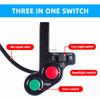 22mm Motorcycle ATV Handlebar Horn and Headlight Combination Switch Button Motorcycle Switch Scooter Modification