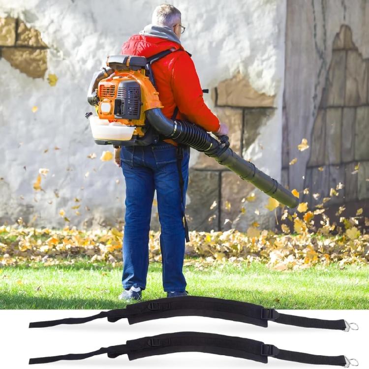 2PCS Professional Grades Backpacks Blower Harness System Reinforced Padding Universal Attachment For Lawn Tool