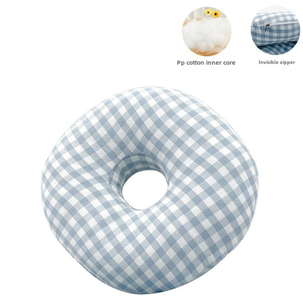 Creative Personalized Sleeping Pillow Comfortable Single Hole Donut Pillow Adjustable Soft Filling Ear Pillow Side Sleepers