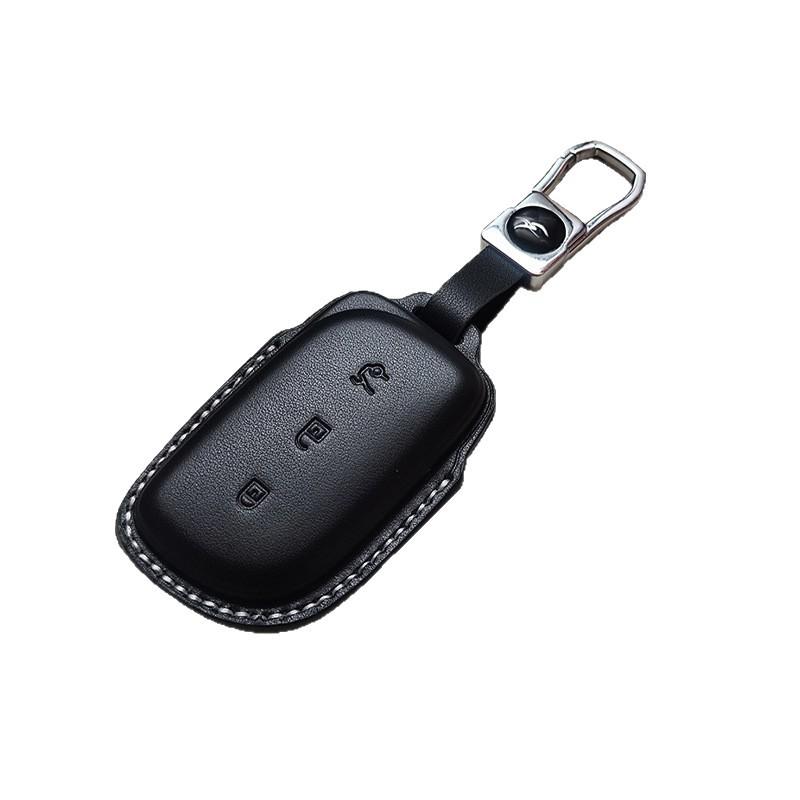 Genuine Leather Key Case for Lynk & Co Z10/Z20 Ultra/Z900 - High-Grade Men's Cross-Border Shell Bag