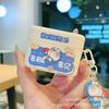 Cartoon water sticker is suitable for sand ASTRO X wireless earphone cover in weak water, anti-drop couple zirconium potential earphone case.
