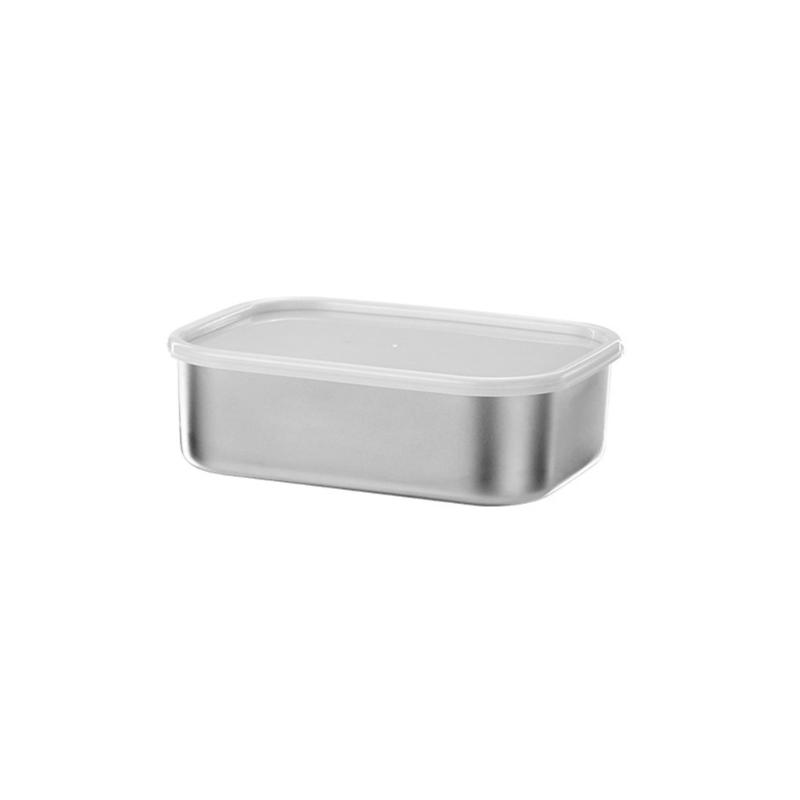 Durable 304 Stainless Steel Heated Food Container Convenient Lunch Box for Healthy Eating at Office, School, or Outdoors