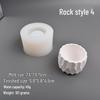 Multi-Style Silicone Mold for DIY Aroma Cup Candles, Chocolate, and Rock Cement Flower Pots