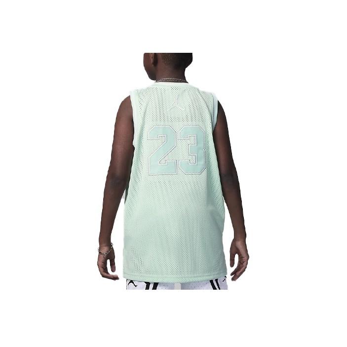Jordan Air  23 Letter Number Round Neck Casual Sleeveless Kids Basketball Jersey Kids Jersey Foam-Mint-Green DX8461-312
