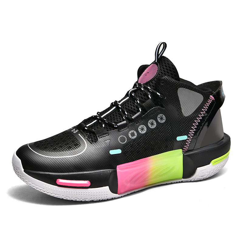 

Новые баскетбольные кроссовки мужские профессиональные тренировочные фактические боевые амортизирующие отскок кроссовки для средней школы женские 39