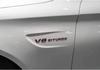 Compatible Mercedes-Benz V8 BITURBO Side Badges for C63, G63, S65, V12 Turbocharged Fender Emblem Letters.