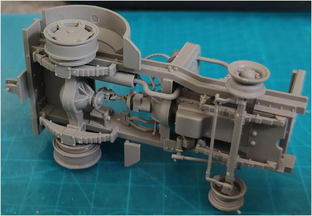 Thunder Model Maßstab Clarktor 6 Schlepptraktor für Plastikmodellbausatz TB32001 1/32 US/UK Mill-33 Flugzeug,