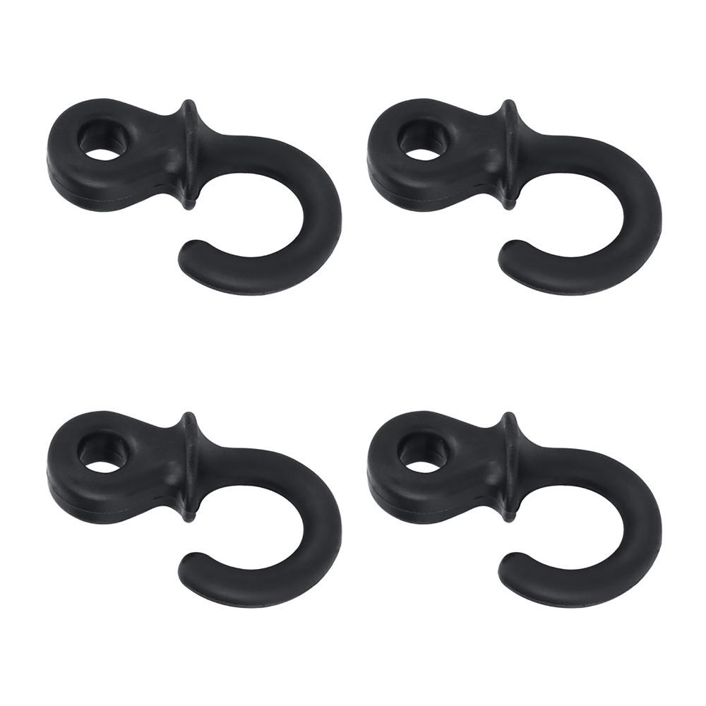 4Pcs Black Bow String Stabilizer Rubber Silencer Accessories Bowstring Shock Absorber  Bowstring