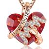 Luxury INS-Style Mother's Day Necklace Pendant - Commemorative Niche Accessory, Europe-America Trend