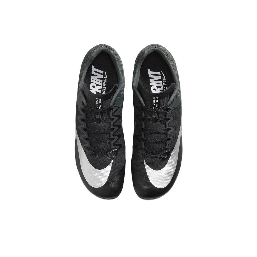 Nike Zoom Rival Sprint Black Metallic Silver Unisex Sneakers FZ9663-001