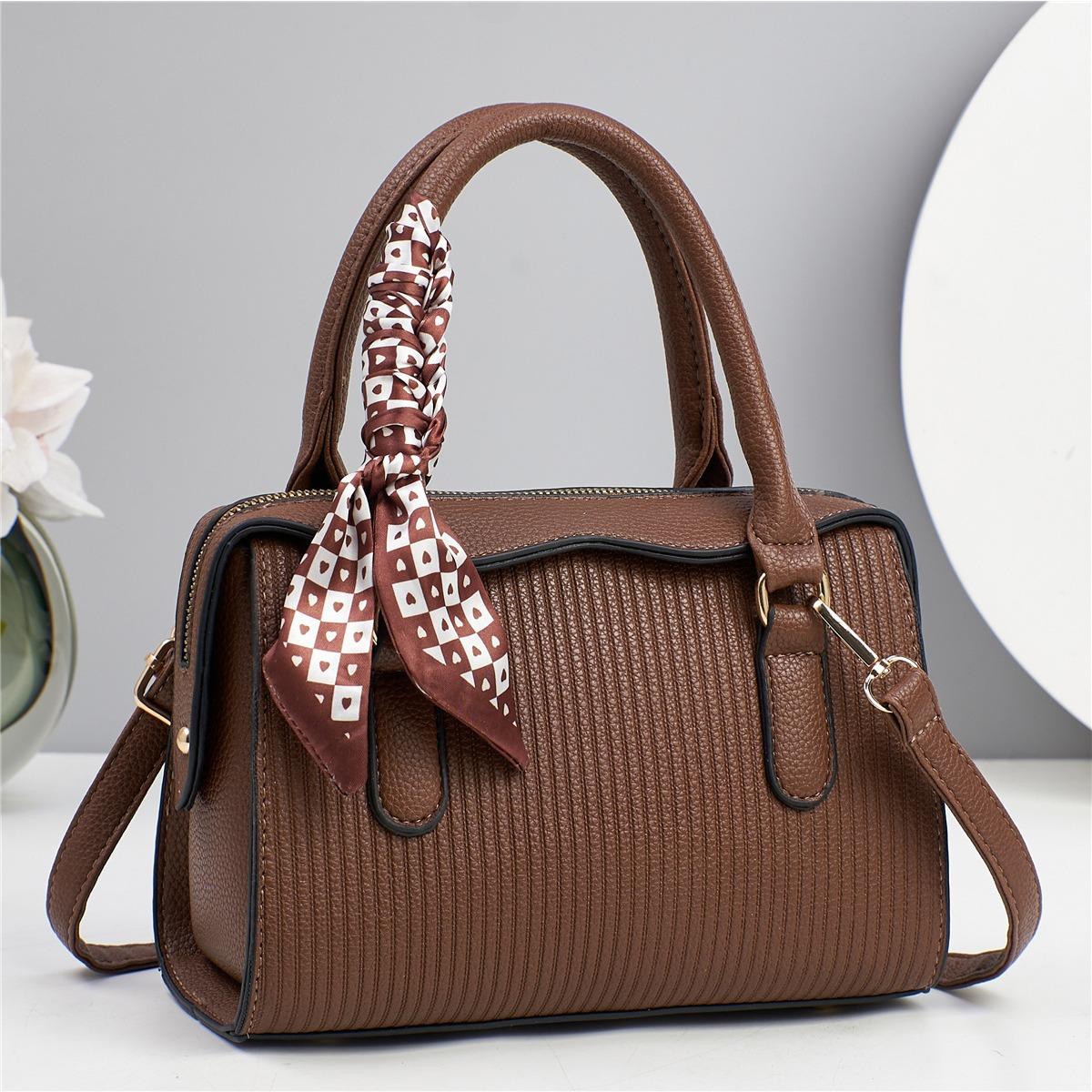 

New Embossed Large Capacity Fashionable and Versatile Women s Bag Simple Single-shoulder Handbag Fashionable Crossbody Bag .