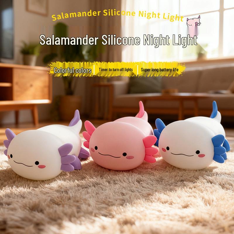 Pat Pat Silicone Pear Night Light - Cute Eye Protection Sleep Companion for Girls