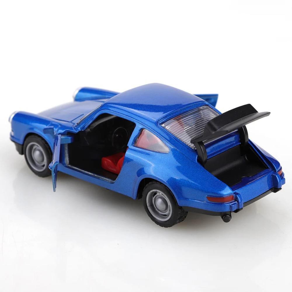 (Bagged) 1/36 Antique Special Limited Edition 911 Alloy Pullback Car, Die-cast Metal, Three Doors Openable, Boy's Toy