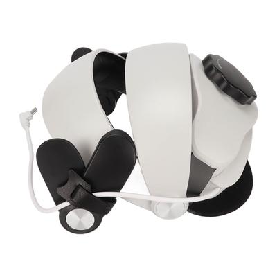VR Kopfband Abnehmbar Verstellbar Schwamm und ABS VR Stirnband für Oculus Quest 2 Unterhaltung MQ2