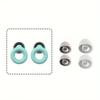 1Pair Sleep Noise Reduction Earplug Soft Silicone Waterproof Upgraded model Reusable Suitable Sleep Swimming Noise Filter Creat