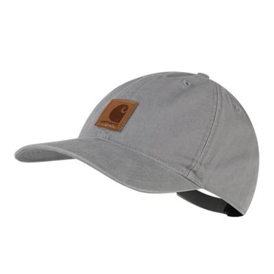 CARHARTT US Carhartt Hat Odessa Canvas Ball Cap Asphalt 100289-APH