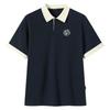 TonLion Unisex Short Sleeve Lapel Polo Shirt