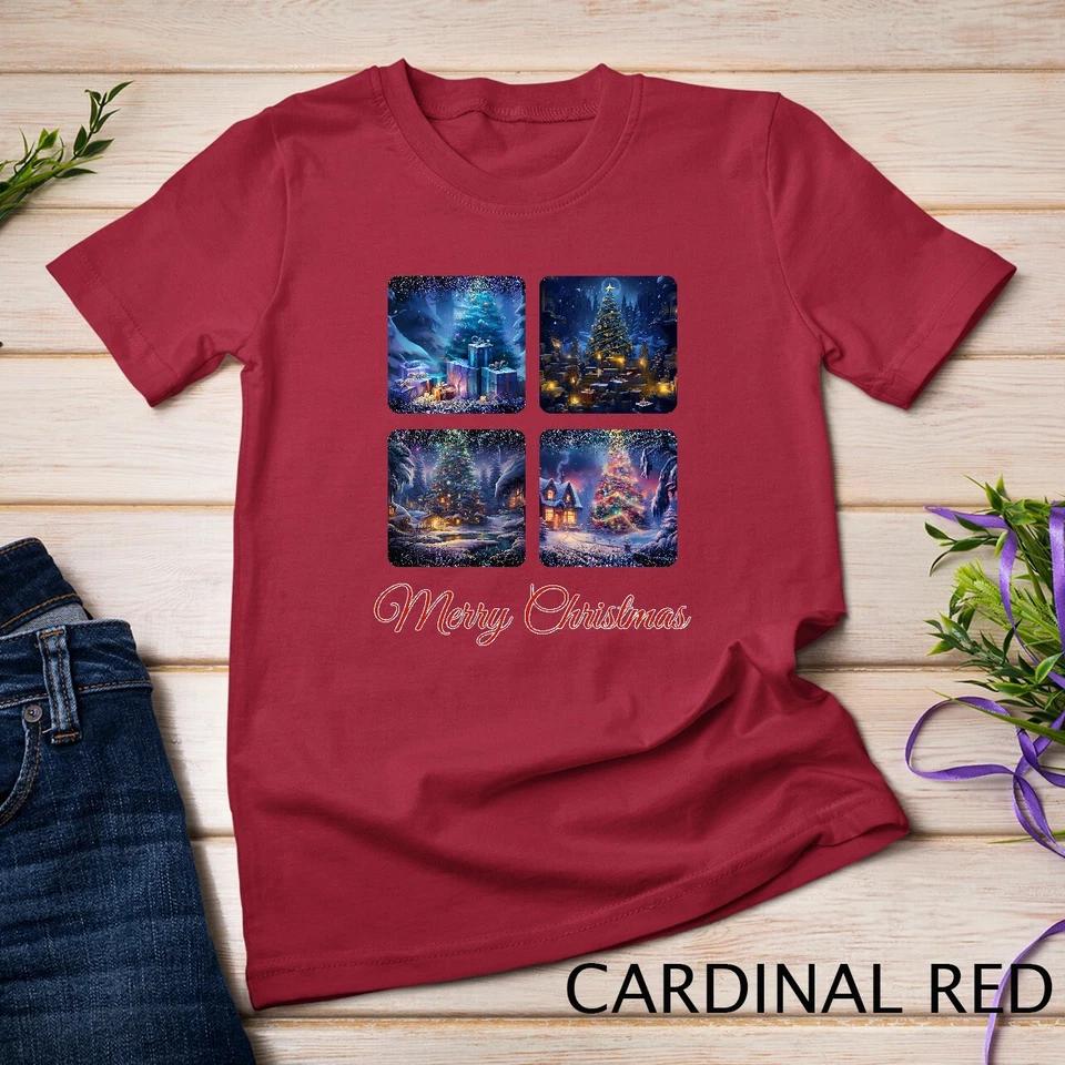 Winter Wonderland Christmas Collection Funny Christmas Shirt Unisex T-shirt 3 4XL