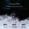 Jinyujie Women's Maillard Long Thickened Duck Down Puffer Jacket